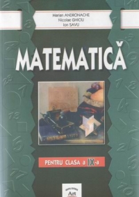 Matematica pentru clasa a IX-a