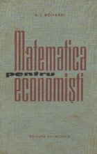 Matematica pentru economisti