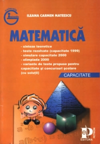 Matematica pentru examenul de capacitate