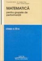 Matematica pentru grupele performanta (clasa