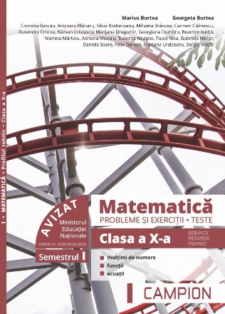 Matematica. Probleme si exercitii. Teste. Clasa a X-a. Semestrul I. Servicii, resurse, tehnic