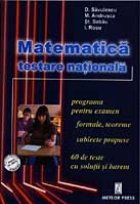 Matematica testare nationala (programa pentru