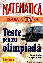 Matematica - Teste pentru olimpiada, clasa a IV-a