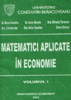 Matematici aplicate economie Volumele