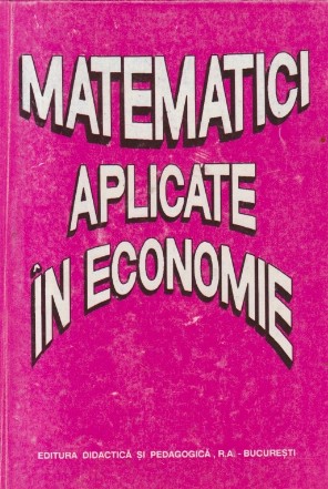 Matematici aplicate in economie