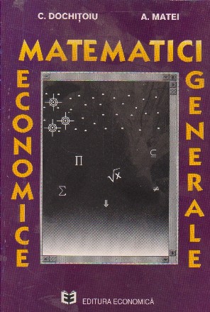 Matematici economice generale