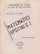 Matematici speciale