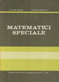 Matematici speciale