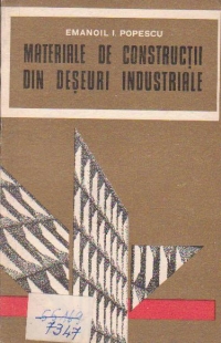 Materiale de constructii din deseuri industriale