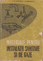 Materiale pentru instalatii sanitare gaze