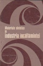 Materiale sintetice industria incaltamintei