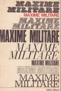 Maxime militare