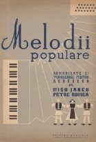 Melodii populare armonizate transcrise pentru