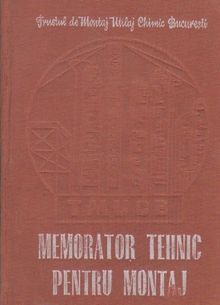 Memorator tehnic pentru montaj