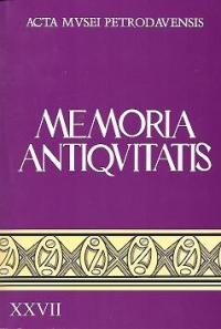 Memoria Antiquitatis XXVII (2010)