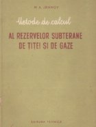 Metode calcul rezervelor subterane titei