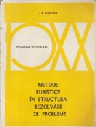 Metode euristice in structura rezolvarii de probleme