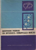 Metode fizice studiul corpului solid