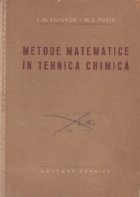 Metode matematice in tehnica chimica