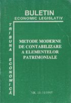 Metode moderne contabilizare elementelor patrimoniale