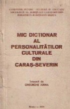 Mic dictionar personalitatilor culturale din