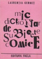 Mic dictionar subiecte comice