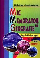 Mic memorator geografie Ghid pregatire