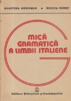 Mica gramatica limbii italiene