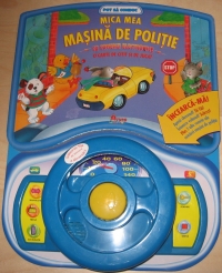 Mica mea masina de politie cu comenzi electronice