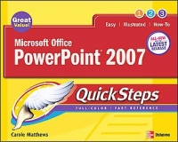 MICROSOFT OFFICE POWERPOINT 2007 QUICKSTEPS