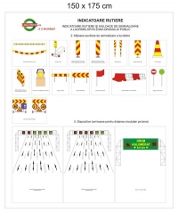 Mijloace auxiliare de semnalizare a lucrarilor