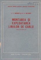 Montarea exploatarea liniilor cablu (traducere