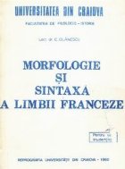 Morfologie sintaxa limbii franceze