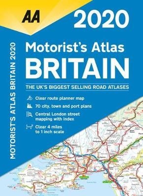 AA Motorist's Atlas Britain 2020