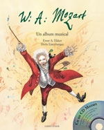 MOZART - UN ABLUM MUZICAL (cu CD muzical)