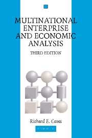 Multinational Enterprise and Economic Analysis (3rd Edition)