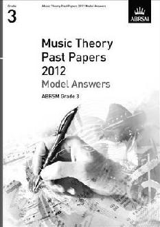 Music Theory Past Papers 2012 Model Answers, ABRSM Grade 3