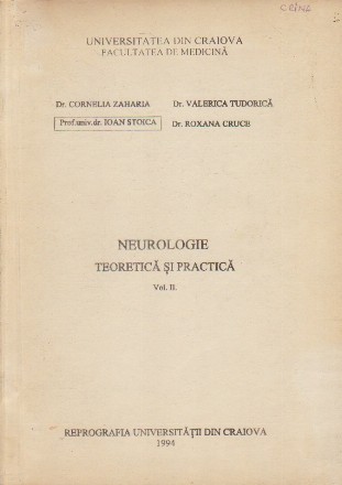 Neurologie - Teoretica si Practica, Volumul al II-lea