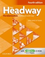 New Headway Fourth Edition Pre-intermediate Workbook and iChecker with Key and Audio CD Pack