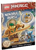 Ninjaul Auriu (carte de activitati cu benzi desenate si minifigurina LEGO®)