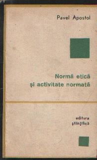 Norma etica si activitatea normata (5 microeseuri)