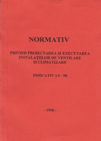 Normativ privind proiectarea si executarea instalatiilor de ventilare si climatizare