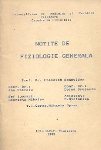 Notite de Fiziologie Generala