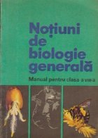 Notiuni de biologie generala, Manual pentru clasa a VIII-a