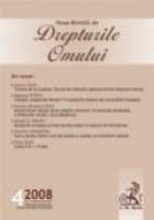 Noua Revista de Drepturile Omului, Nr. 4/2008