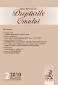 Noua Revista de Drepturile Omului, Nr. 2/2010