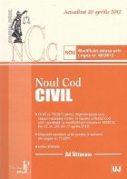 Noul Cod Civil - Ad litteram, Actualizat 20 Aprilie 2012