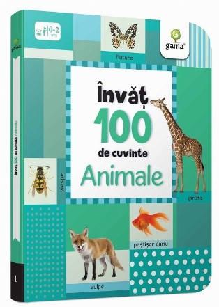 Învăţ 100 de cuvinte : animale