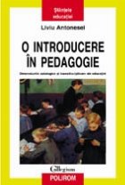 introducere pedagogie Dimensiuni axiologice transdisciplinare