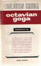 Octavian Goga intepretat